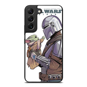 MANDALORIAN AND BABY YODA STAR WARS INSIDER Samsung Galaxy S22 Plus Case Cover MANDALORIAN AND BABY YODA STAR WARS INSIDER Samsung Galaxy S22 Plus Case Cover
