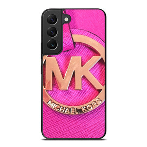 MICHAEL KORS MK LOGO PINK GOLD EMBLEM Samsung Galaxy S22 Plus Case Cover