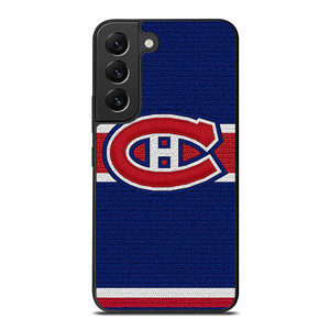 MONTREAL CANADIENS LOGO HOCKEY TEAM EMBORDERY Samsung Galaxy S22 Plus Case Cover