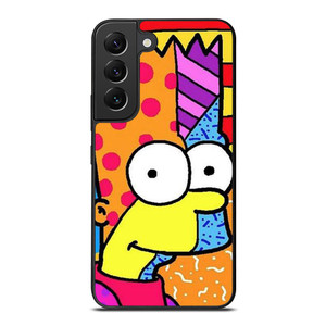 ROMERO BRITTO BART SIMPSONS ART Samsung Galaxy S22 Plus Case Cover