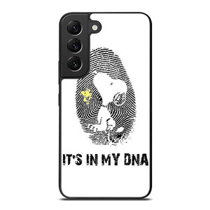 SNOOPY THE PEANUTS FINGER PRINT MY DNA Samsung Galaxy S22 Plus Case Cover