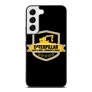 CATERPILLAR TRACTOR LOGO CAT ICON TODAY'S WORK Samsung Galaxy S22 Case Cover
