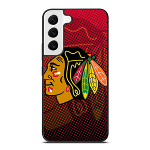 CHICAGO BLACKHAWKS HOCKEY TEAM LOGO EMBLEM Samsung Galaxy S22 Case Cover
