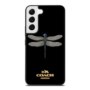 COACH NEW YORK LOGO DRAGONFLY Samsung Galaxy S22 Case Cover COACH NEW YORK LOGO DRAGONFLY Samsung Galaxy S22 Case Cover