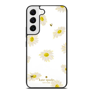 KATE SPADE NEW YORK LOGO SUN FLOWERS ICON Samsung Galaxy S22 Case Cover