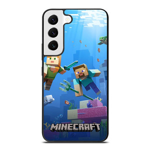 MINECRAFT GAMES UNDER WATER Samsung Galaxy S22 Case Cover MINECRAFT GAMES UNDER WATER Samsung Galaxy S22 Case Cover