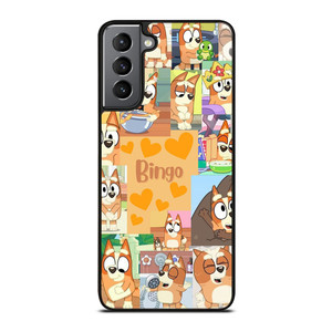 BLUEY BINGO CARTOON SERIES Samsung Galaxy S21 Plus Case Cover