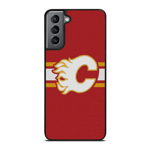 CALGARY FLAMES HOCKEY TEAM LOGO Samsung Galaxy S21 Plus Case Cover