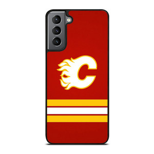 CALGARY FLAMES LOGO NHL HOCKEY TEAM ICON Samsung Galaxy S21 Plus Case Cover