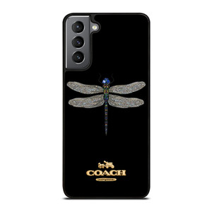COACH NEW YORK LOGO DRAGONFLY Samsung Galaxy S21 Plus Case Cover