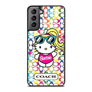 COACH NEW YORK LOGO HELLO KITTIE BARBIE Samsung Galaxy S21 Plus Case Cover COACH NEW YORK LOGO HELLO KITTIE BARBIE Samsung Galaxy S21 Plus Case Cover