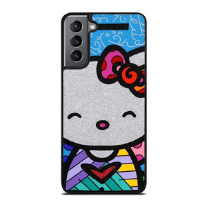 HELLO KITTY ROMERO BRITTO ART Samsung Galaxy S21 Plus Case Cover