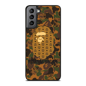 MCM MICHAEL CROMER MUNICH BATHING APE CAMO Samsung Galaxy S21 Plus Case Cover