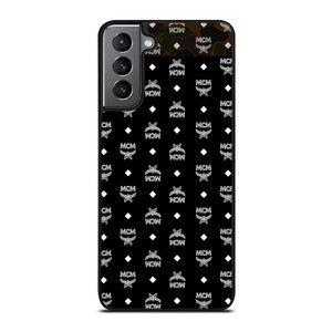 MCM MICHAEL CROMER MUNICH BLACK LOGO Samsung Galaxy S21 Plus Case Cover MCM MICHAEL CROMER MUNICH BLACK LOGO Samsung Galaxy S21 Plus Case Cover