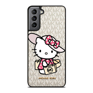 MICHAEL KORS MK LOGO HELLO KITTY Samsung Galaxy S21 Plus Case Cover MICHAEL KORS MK LOGO HELLO KITTY Samsung Galaxy S21 Plus Case Cover