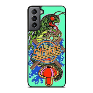 THE STROKES BAND LOGO REPTILIA Samsung Galaxy S21 Plus Case Cover THE STROKES BAND LOGO REPTILIA Samsung Galaxy S21 Plus Case Cover