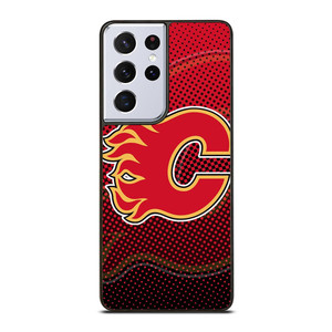 CALGARY FLAMES LOGO HOCKEY TEAM ICON Samsung Galaxy S21 Ultra Case Cover