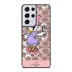 COACH NEW YORK DAISY DUCK DISNEY Samsung Galaxy S21 Ultra Case Cover COACH NEW YORK DAISY DUCK DISNEY Samsung Galaxy S21 Ultra Case Cover