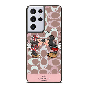 COACH NEW YORK LOGO MICKEY MINNIE MOUSE DISNEY KISS Samsung Galaxy S21 Ultra Case Cover COACH NEW YORK LOGO MICKEY MINNIE MOUSE DISNEY KISS Samsung Galaxy S21 Ultra Case Cover