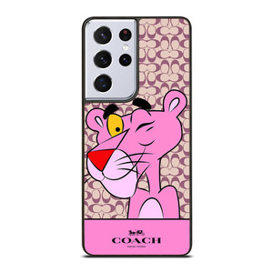 COACH NEW YORK LOGO X PINK PANTHER Samsung Galaxy S21 Ultra Case Cover