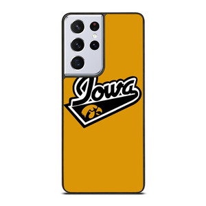 IOWA HAWKEYES UNIVERSITY BASKETBALL TEAM LOGO Samsung Galaxy S21 Ultra Case Cover