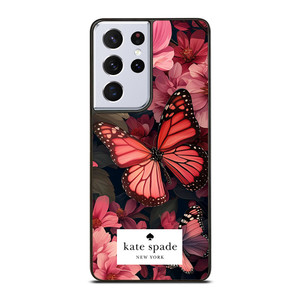 KATE SPADE NEW YORK FLOWER BUTTTERFLY Samsung Galaxy S21 Ultra Case Cover