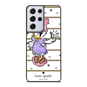 KATE SPADE NEW YORK LOGO DAISY DUCK DISNEY Samsung Galaxy S21 Ultra Case Cover