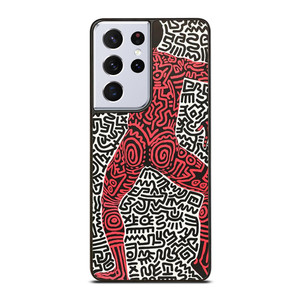 KEITH HARING ART INTO 84 Samsung Galaxy S21 Ultra Case Cover