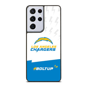 LOS ANGELES CHARGERS FOOTBALL LOGO BOLT UP Samsung Galaxy S21 Ultra Case Cover