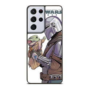 MANDALORIAN AND BABY YODA STAR WARS INSIDER Samsung Galaxy S21 Ultra Case Cover