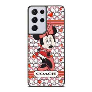MINNIE MOUSE DISNEY COACH NEW YORK LOGO Samsung Galaxy S21 Ultra Case Cover