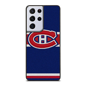 MONTREAL CANADIENS LOGO HOCKEY TEAM EMBORDERY Samsung Galaxy S21 Ultra Case Cover
