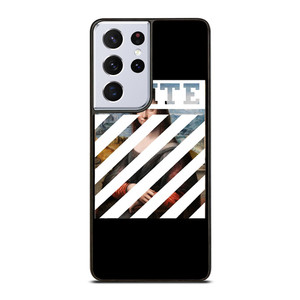 OFF WHITE LOGO MONALISA ICON Samsung Galaxy S21 Ultra Case Cover