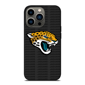 JACKSONVILLE JAGUARS FOOTBALL TEXT iPhone 13 Pro Case Cover