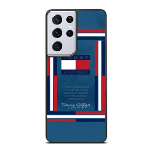 TOMMY HILFIGER LOGO QUOTE Samsung Galaxy S21 Ultra Case Cover