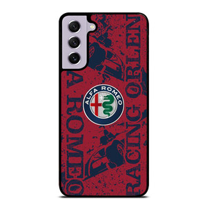 ALFA ROMEO LOGO ART CAR ICON Samsung Galaxy S21 FE Case Cover ALFA ROMEO LOGO ART CAR ICON Samsung Galaxy S21 FE Case Cover