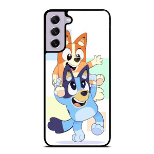 BLUEY X BINGO CARTOON SERIES Samsung Galaxy S21 FE Case Cover