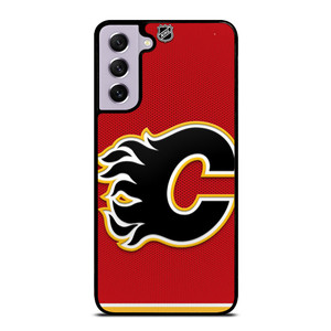CALGARY FLAMES NHL HOCKEY TEAM LOGO Samsung Galaxy S21 FE Case Cover