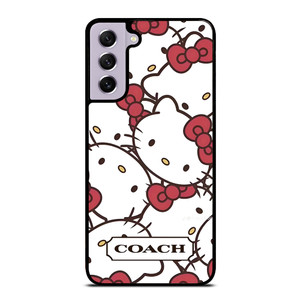 COACH NEW YORK HELLO KITTY FACE COLLAGE Samsung Galaxy S21 FE Case Cover