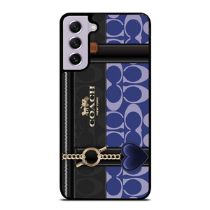 COACH NEW YORK LOGO BLUE BAG Samsung Galaxy S21 FE Case Cover