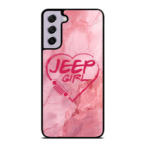 JEEP GIRL LOGO LOVE MARBLE Samsung Galaxy S21 FE Case Cover