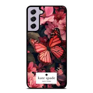 KATE SPADE NEW YORK FLOWER BUTTTERFLY Samsung Galaxy S21 FE Case Cover KATE SPADE NEW YORK FLOWER BUTTTERFLY Samsung Galaxy S21 FE Case Cover