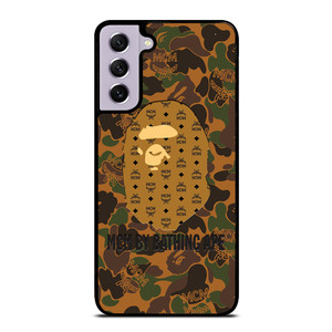 MCM MICHAEL CROMER MUNICH BATHING APE CAMO Samsung Galaxy S21 FE Case Cover
