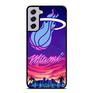 MIAMI HEAT BASKETBALL TEAM LOGO Samsung Galaxy S21 FE Case Cover