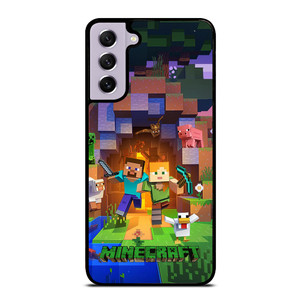 MINECRAFT GAMES WALLPAPER Samsung Galaxy S21 FE Case Cover