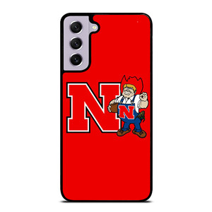 NEBRASKA HUSKERS ICON UNIVERSITY FOOTBALL LOGO Samsung Galaxy S21 FE Case Cover
