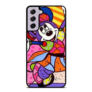 ROMERO BRITTO MINNIE MOUSE ART Samsung Galaxy S21 FE Case Cover
