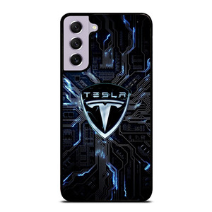 TESLA ELECTRIC CAR LOGO Samsung Galaxy S21 FE Case Cover