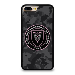 INTER MIAMI CF MLS BLACK CAMO iPhone 7 / 8 Plus Case Cover INTER MIAMI CF MLS BLACK CAMO iPhone 7 / 8 Plus Case Cover