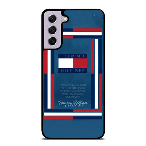 TOMMY HILFIGER LOGO QUOTE Samsung Galaxy S21 FE Case Cover